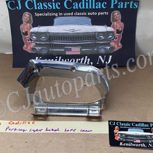 OEM 1960 Cadillac Deville Fleetwood Eldorado LEFT DRIVER SIDE INNER PARKING LIGHT LAMP BEZEL TRIM